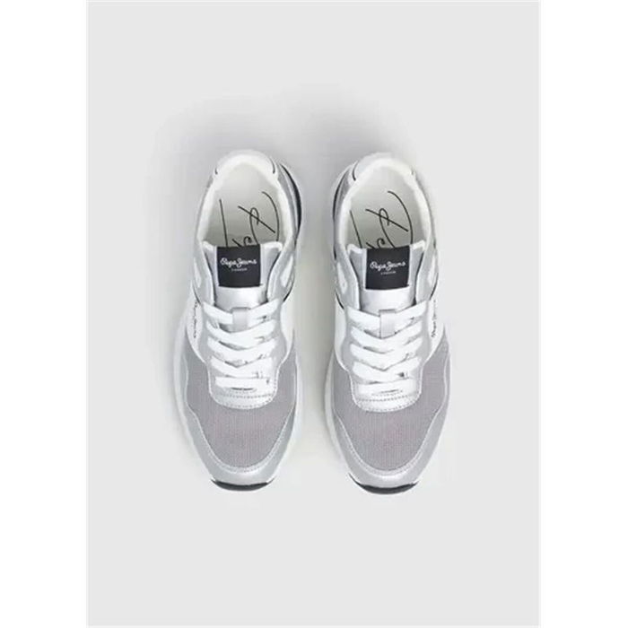 Zapatillas Casual de Mujer Pepe Jeans Kimi Mesh Gris 35