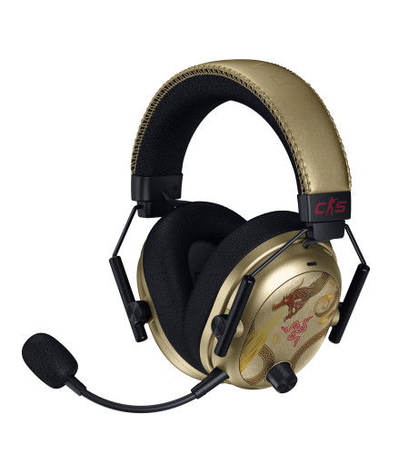 Razer Blackshark V3 Pro Counter-Strike 2 Ed. Auriculares Gaming Inalámbricos y Alambricos Negros