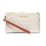 Michael Kors Cartera Jet Set Travel Beige Lona 35F8GTVW0B-VANILLA