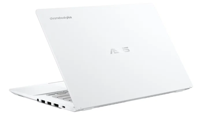 Asus Chromebook Plus CX34 CX3402CVA-PQ1339, 14 pulg, Intel Core 3 100U, 8GB RAM, 256GB UFS, Blanco Pearl