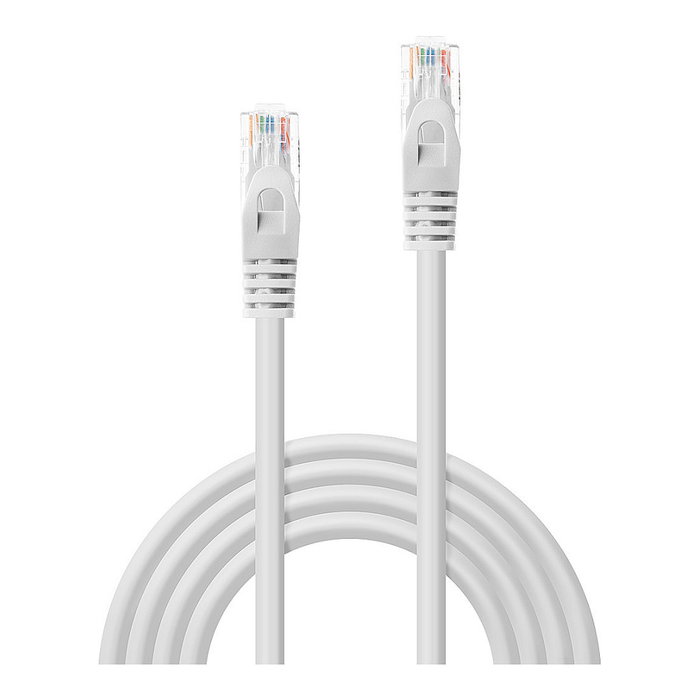 Lindy Patchcord UTP Cat6 CCA Blanco 1.0m para Red - Alta Velocidad, Cable de Red Lindy Patchcord UTP Cat6 CCA Blanco 1.0m para Red - Alta Velocidad, Cable de Red