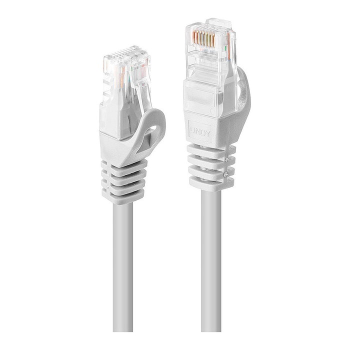Lindy Patchcord UTP Cat6 CCA Blanco 1.0m para Red - Alta Velocidad, Cable de Red Lindy Patchcord UTP Cat6 CCA Blanco 1.0m para Red - Alta Velocidad, Cable de Red