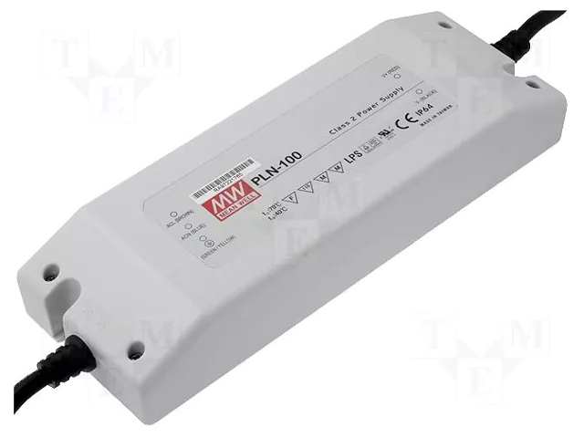 MEAN WELL PLN-100-24 Alimentador LED de 96W 24VDC 4A MEAN WELL PLN-100-24 Alimentador LED de 96W 24VDC 4A