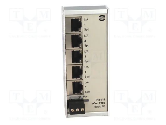 HARTING Ha-VIS eCon 2000 Fast Ethernet Switch Ethernet no administrado HARTING Ha-VIS eCon 2000 Fast Ethernet Switch Ethernet no administrado