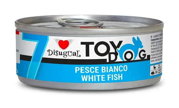 Disugual Toy Dog Pescado Blanco 12 x 85 gr Disugual Toy Dog Pescado Blanco 12 x 85 gr