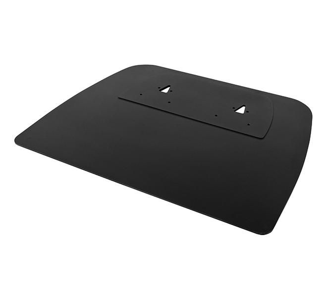 B-Tech BT4002 Base para Suelo Grande, Acero 6 mm, 70 kg max, 800 x 600 x 19 mm, para Postes de 50 mm y Columnas BT8381