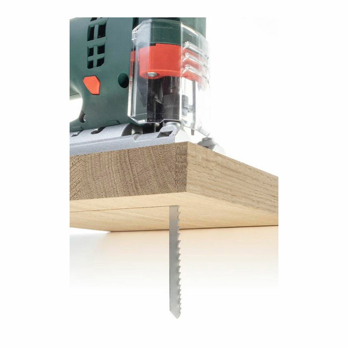 Wolfcraft Hoja de sierra de calar bimetal 130 mm, vástago T, 2 uds Wolfcraft Hoja de sierra de calar bimetal 130 mm, vástago T, 2 uds