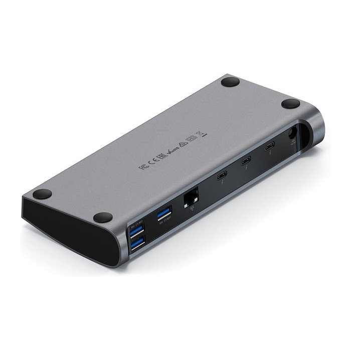 Satechi Thunderbolt 4 Dock Space Gray ST-UCT4DM Satechi Thunderbolt 4 Dock Space Gray ST-UCT4DM