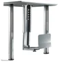 Neomounts CPU-D200SILVER Soporte para CPU bajo escritorio, soporte fijo de acero, capacidad 30 kg, color plata