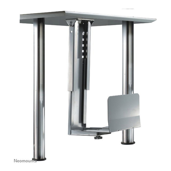 Newstar CPU-D200 Silver Soporte para Unidad de Sistema Instalable bajo Escritorio Plata