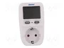 ORNO Controlador con Display LCD y Toma Schuko IP20