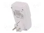 ORNO Controlador con Display LCD y Toma Schuko IP20