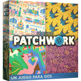 Lookout Games Patchwork - Juego de Mesa de Estrategia para 2 Jugadores, a Partir de 8 Años, en Español (LOG007502ES)
