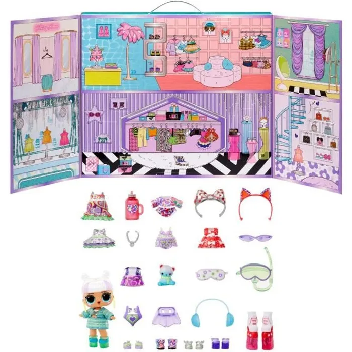 L.O.L. Surprise! LIT591788EUC Calendario de Adviento 2023: 25 Sorpresas y Muñeca Exclusiva L.O.L. Surprise! LIT591788EUC Calendario de Adviento 2023: 25 Sorpresas y Muñeca Exclusiva