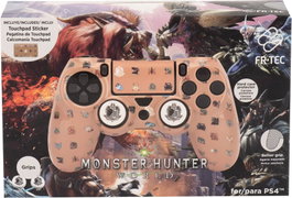 FR-TEC Combo Pack Monster Hunter World para PS4 (Funda, Grips y Sticker)