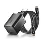 NGS Cargador GaN 65W USB-C para Portátiles HP con Cable y 8 Conectores
