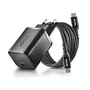 NGS Cargador GaN 65W USB-C para Portátiles HP con Cable y 8 Conectores