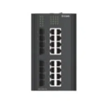 D-Link DIS-310G-24X Switch Gestionado L2/L3 Industrial Negro