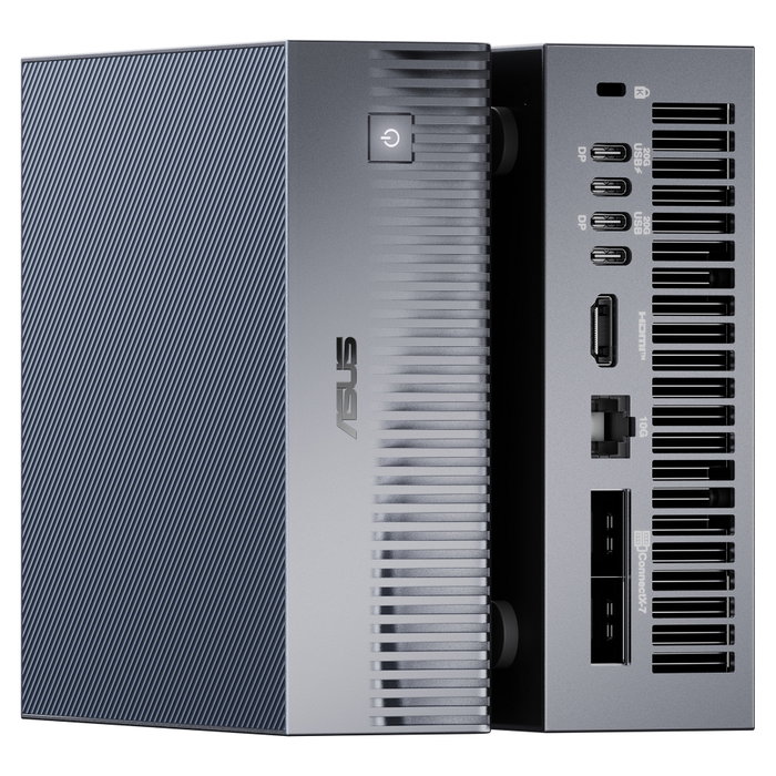 ASUS Ascent GX10 GX10-GG0003BN, Mini PC con NVIDIA GB10, 128GB LPDDR5x, 1TB SSD PCIe Gen4 ASUS Ascent GX10 GX10-GG0003BN, Mini PC con NVIDIA GB10, 128GB LPDDR5x, 1TB SSD PCIe Gen4