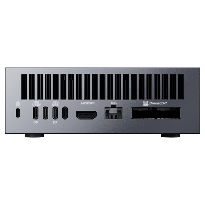 ASUS Ascent GX10 GX10-GG0003BN, Mini PC con NVIDIA GB10, 128GB LPDDR5x, 1TB SSD PCIe Gen4 ASUS Ascent GX10 GX10-GG0003BN, Mini PC con NVIDIA GB10, 128GB LPDDR5x, 1TB SSD PCIe Gen4