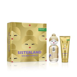 Benetton Sisterland Golden Vanilla Estuche 2 Pz Eau de Parfum 80 ml + Loción Corporal 75 ml