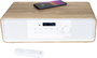 Thomson Microsistema Bluetooth M30 Blanco y Negro 60W con Radio FM/CD/MP3/USB