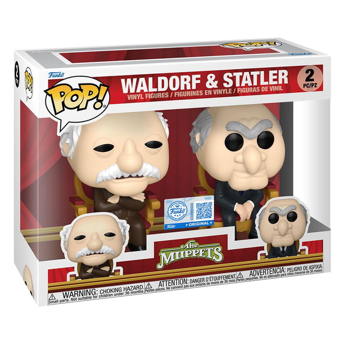 FUNKO POP! Los Muppets Waldorf & Statler Pack de 2 Figuras Exclusivas