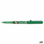 Pilot V-Ball 07 Verde (Set de 12)