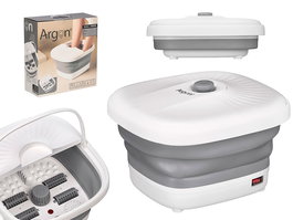 Argon Masajeador de Pies Plegable de Silicona, 9.5 L, 400W. Dimensiones 35x38x25 cm. Talla Máxima 46. (Set de 6)