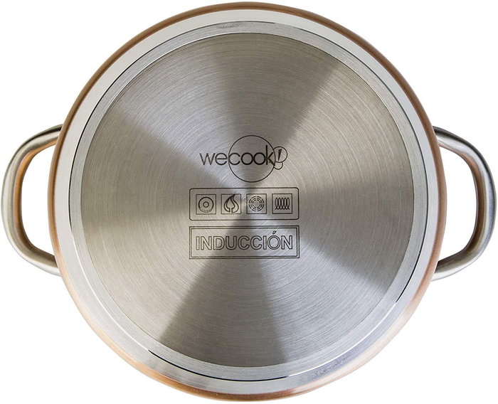 WECOOK Cazuela Alta de Aluminio Forjado 20 cm