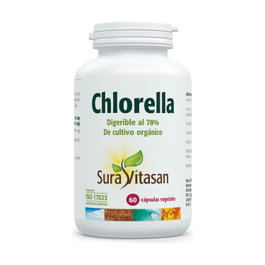 Sura Vitasan Chlorella 60 cápsulas 455mg