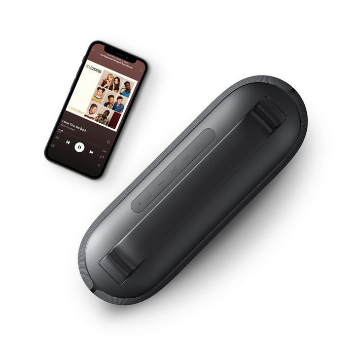 Veho MZ-7 Altavoz Inalámbrico Bluetooth Portátil, 40W Potencia, 24 Horas de Autonomía, Resistente al Agua IPX6