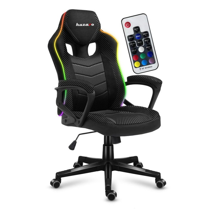 Silla Gaming Huzaro HZ-Force 2.5 RGB Mesh Negro Gris Silla Gaming Huzaro HZ-Force 2.5 RGB Mesh Negro Gris