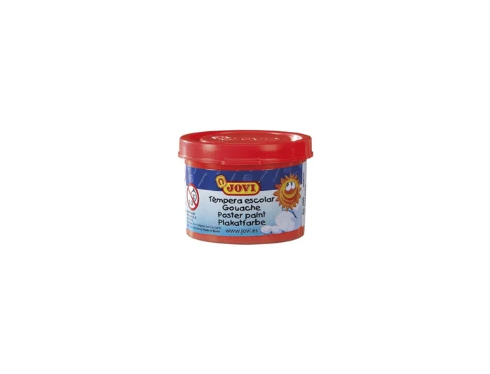 Jovi Témpera Escolar Bermellón Estuche de 5 Botes de 35 ml