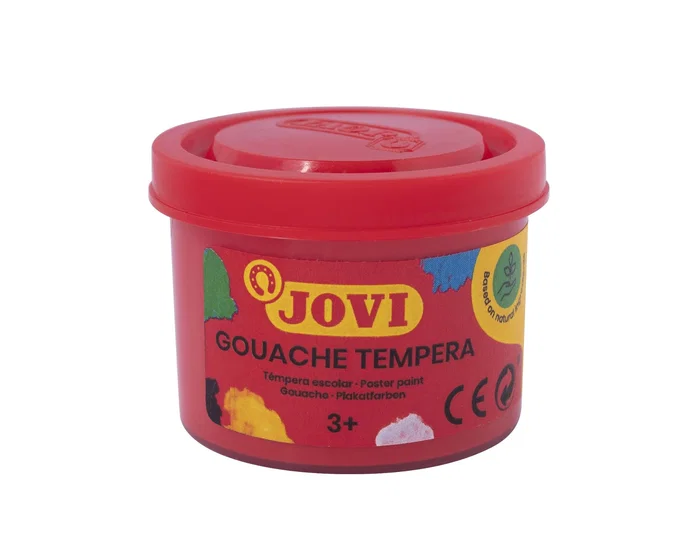 Jovi Témpera Escolar Bermellón Estuche de 5 Botes de 35 ml