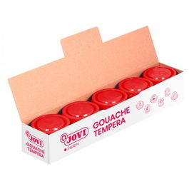 Jovi Témpera Escolar Estuche 5 Botes Bermellón De 35 mL