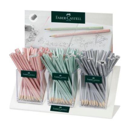 Faber castell expositor 144 lápices grafito sparkle primavera efecto brillante b c/surtidos Faber castell expositor 144 lápices grafito sparkle primavera efecto brillante b c/surtidos