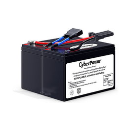 CyberPower Systems Kit de Baterías de Reemplazo RBP0014 para PR750ELCD - Plomo-Ácido VRLA, 24V, Negro