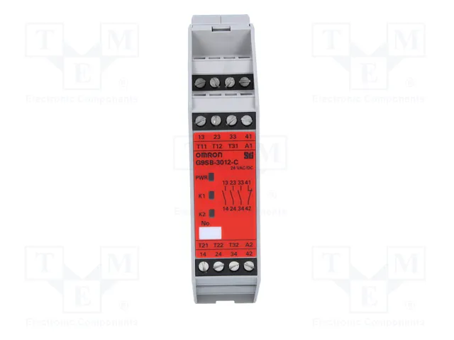 OMRON G9SB-3012-C Módulo de automatización de relé de seguridad