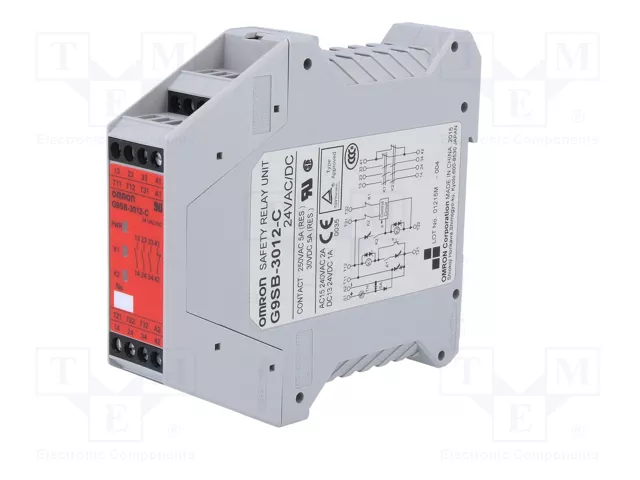 OMRON G9SB-3012-C Módulo de automatización de relé de seguridad