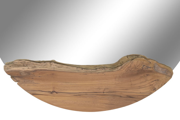 DKD Home Decor Espejo Balines Marron 5 x 100 x 100 cm DKD Home Decor Espejo Balines Marron 5 x 100 x 100 cm