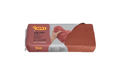 Jovi Pastilla de Pasta Modelar Air Dry 250g Terracota Jovi Pastilla de Pasta Modelar Air Dry 250g Terracota