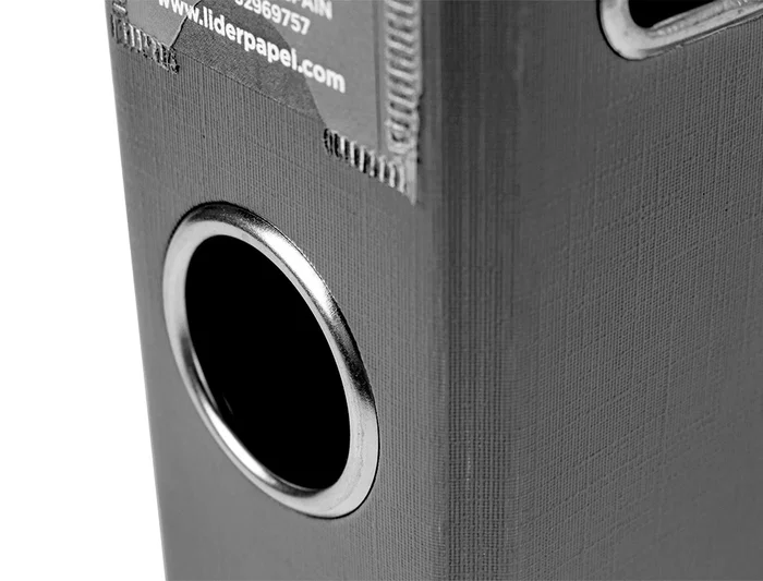 Liderpapel Archivador de Palanca A4 Documenta Forrado PVC Rado Lomo 52mm Negro con Compresor Metálico Liderpapel Archivador de Palanca A4 Documenta Forrado PVC Rado Lomo 52mm Negro con Compresor Metálico