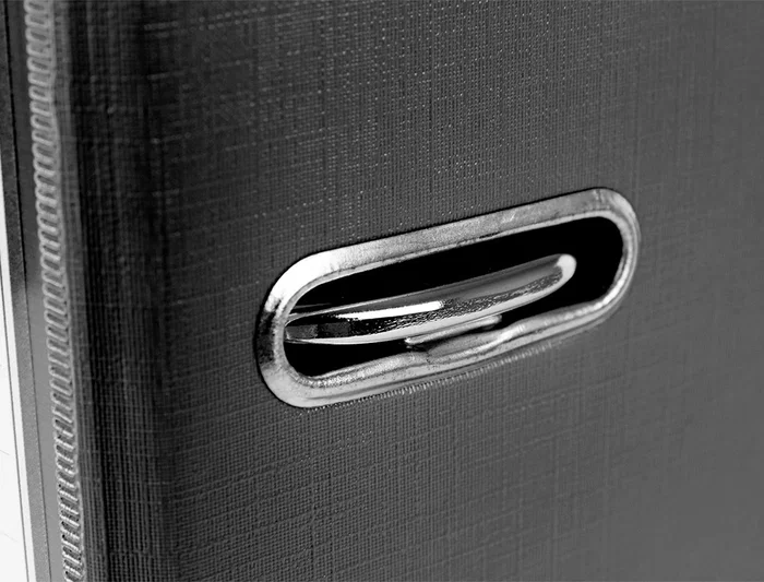 Liderpapel Archivador de Palanca A4 Documenta Forrado PVC Rado Lomo 52mm Negro con Compresor Metálico Liderpapel Archivador de Palanca A4 Documenta Forrado PVC Rado Lomo 52mm Negro con Compresor Metálico