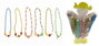 DKD Home Decor Collar de Madera Multicolor Surtido de 6