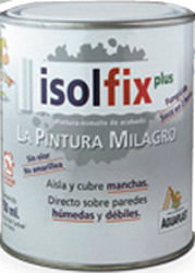 AGUAPLAST Isolfixplus Pintura Cubremanchas Blanco 0.75L