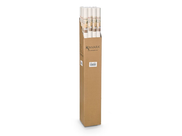 Mantel Desechable Kinvara Blanco 120 cm x 5 m (Set de 16)