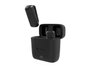 Natec Hopper Micrófono de corbata inalámbrico USB-C Negro