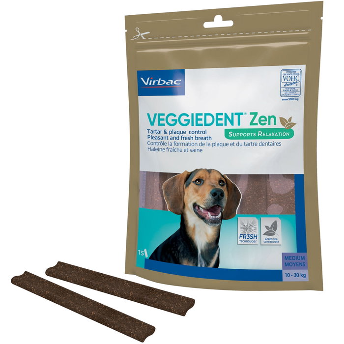 Virbac Veggiedent Zen M 10-30 kg 15 unidades Virbac Veggiedent Zen M 10-30 kg 15 unidades