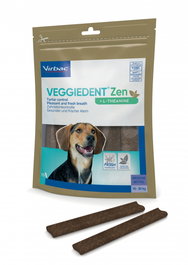 Virbac Veggiedent Zen M para Perros de 10-30 kg, 15 Unidades